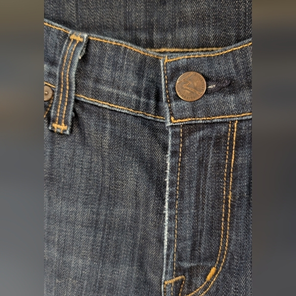 COH Kelly #001 Low Waist Bootcut Raw Hem Jeans - Picture 6 of 9
